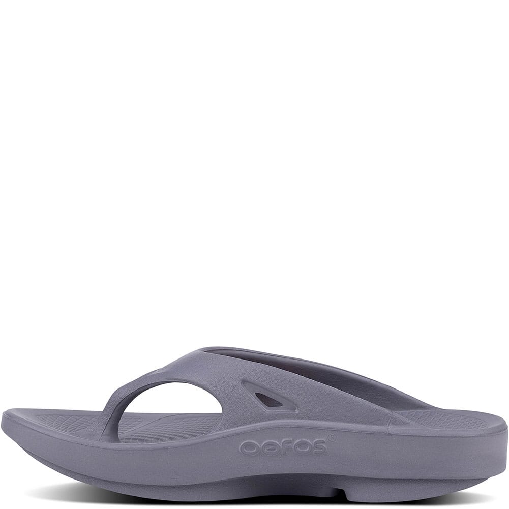 1000-SLATE OOFOS Unisex OOriginal Sandals - Slate