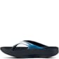 1401-BLKFRST OOFOS Women's OOLala Luxe Thong Casual Sandals - Frost