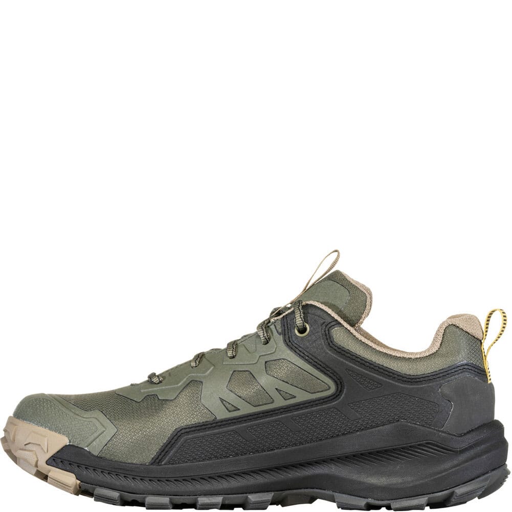44001-Evergreen Oboz Men's Katabatic Low WP Hiking Shoes - Evergreen