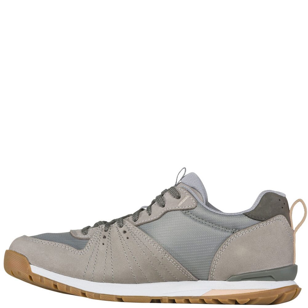 74102-FRTGRY Oboz Women's Bozeman Low Leather Hiking Shoes - Frost Gray