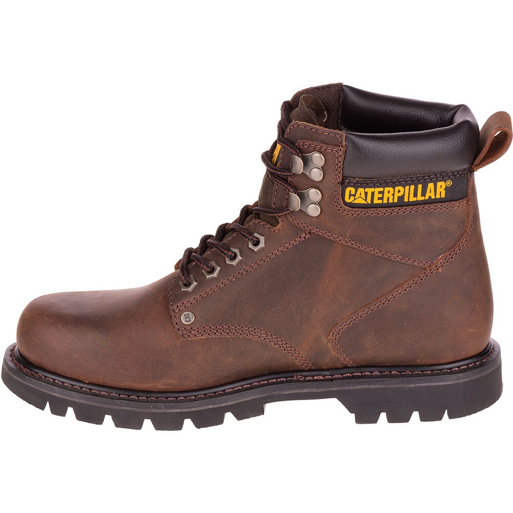 Caterpillar Men's Second Shift Work Boots - Dark Brown