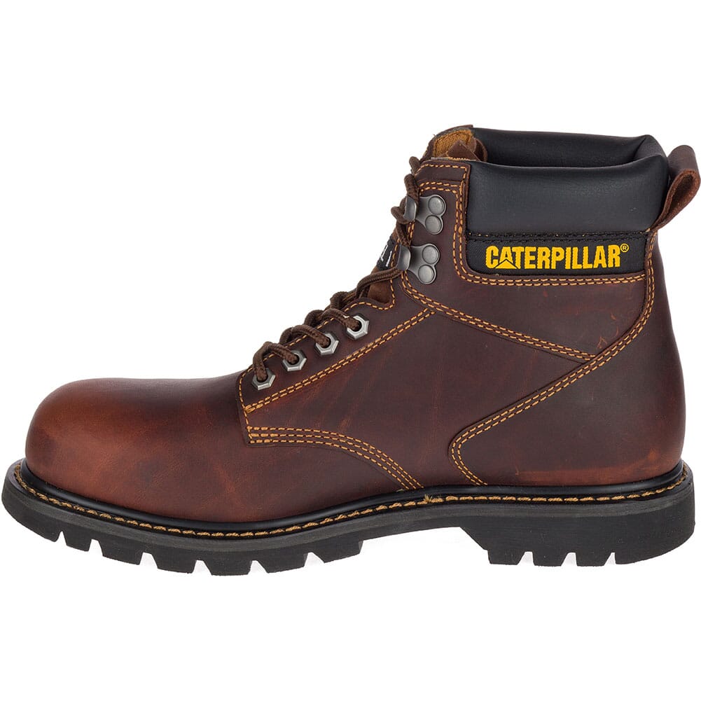 Caterpillar Men's Second Shift Safety Boots - Dark Brown