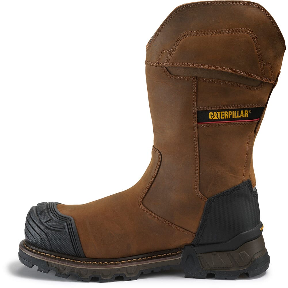 Caterpillar Men's Excavator XL Safety Boots - Dark Brown