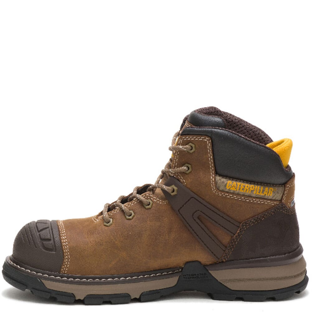 P91218 Caterpillar Men's Excavator Superlite WP Safety Boots - Dark Beige