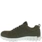 Reebok Women's Sublite Cushion Safety Shoes Oilve Green Left Side