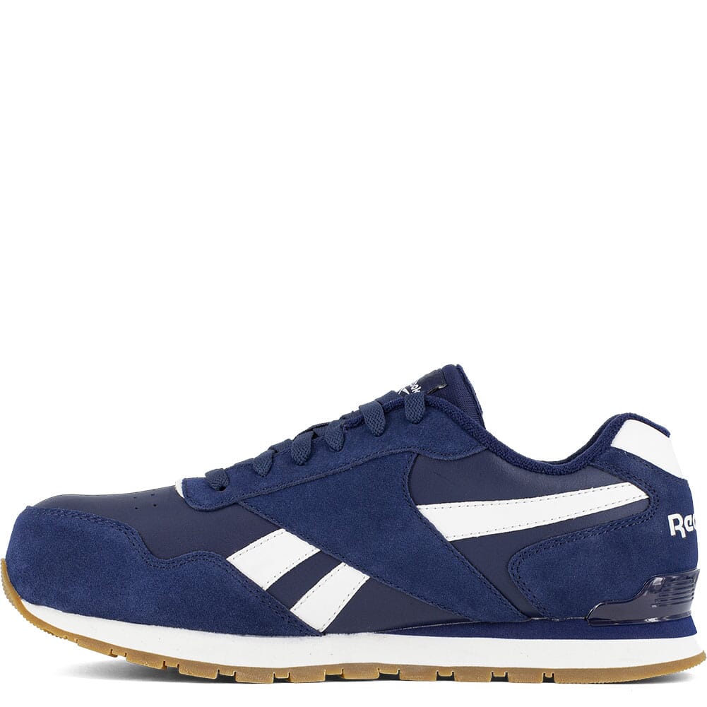 RB1981 Reebok Men's Harman EH Safety Shoes - Navy/White