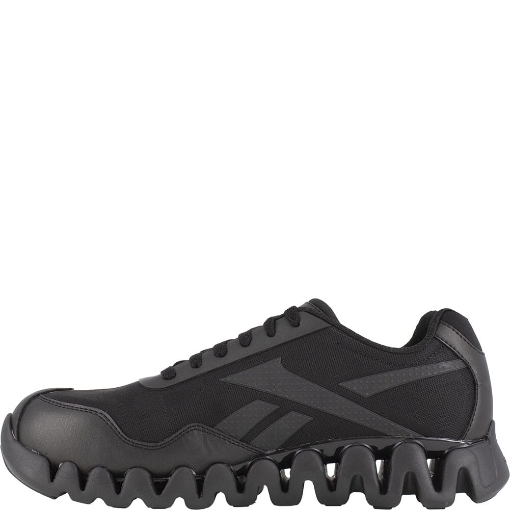 RB3019 Reebok Men's Zig Pulse Safety Shoes - Black