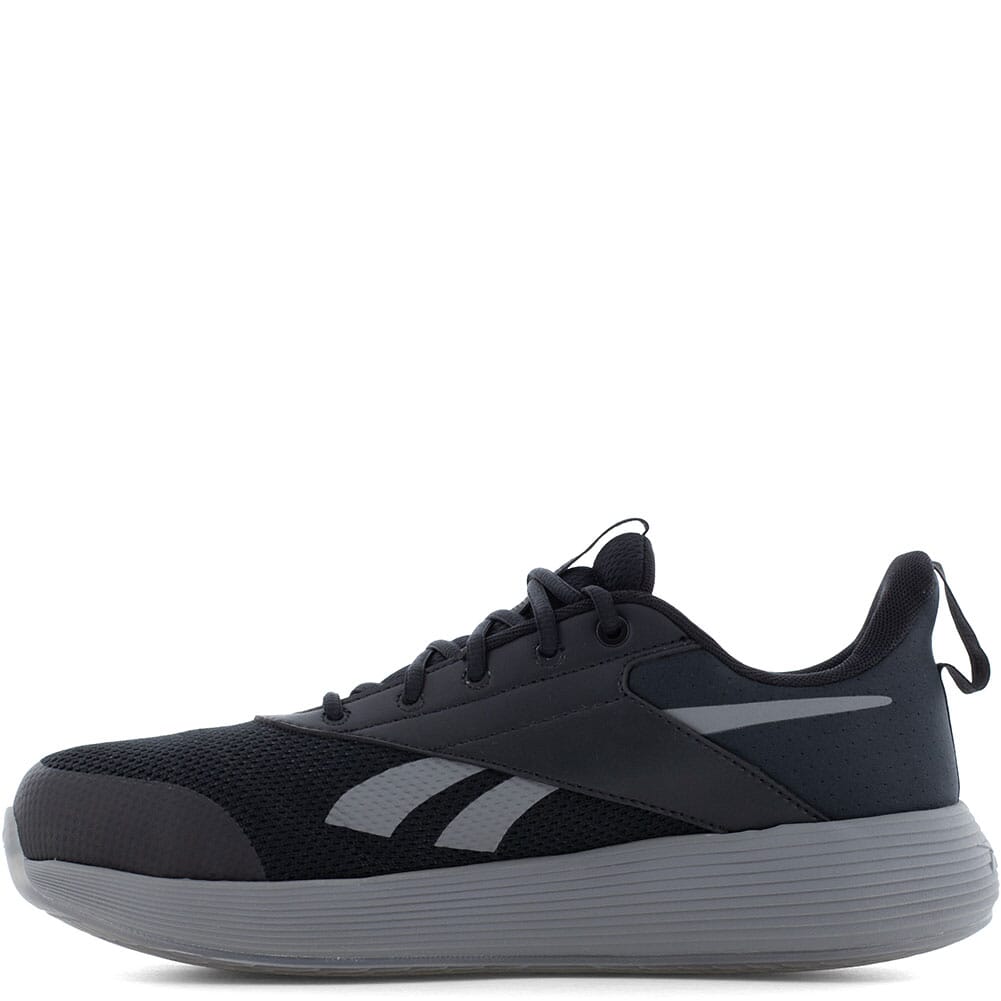 RB3607 Reebok Men's DMXAIR Comfort+ EH Safety Shoes - Black/Gray
