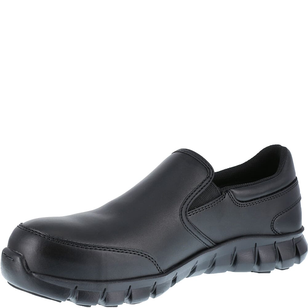 Reebok Men's Sublite Cushion Safety Shoes - Black