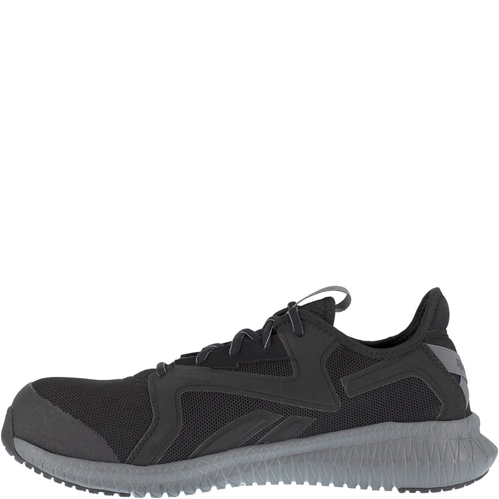 RB4064 Reebok Men's Flexagon 3.0 Safety Shoes - Black/Grey