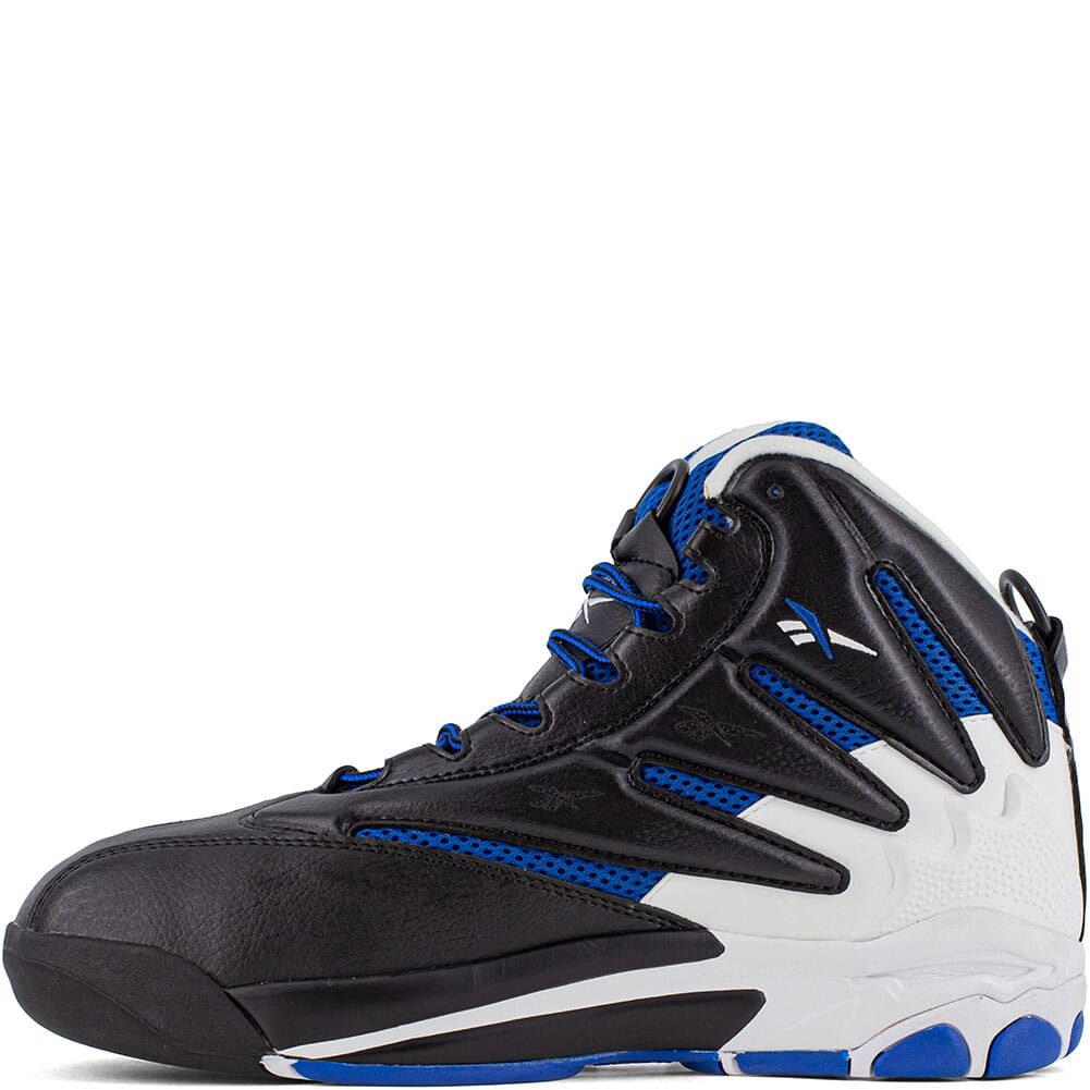 RB9403 Reebok Men's The Blast Safety Shoes - Black/Blue/White