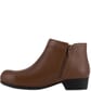 Rockport Works Women's Carly Safety Boots Brown Left Side