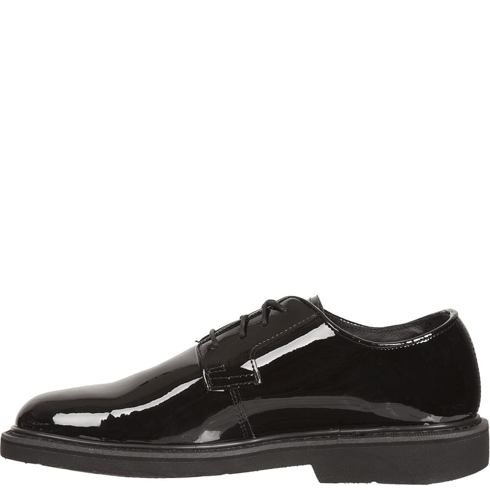Rocky Men's High-Gloss Dress Uniform Shoes - Black
