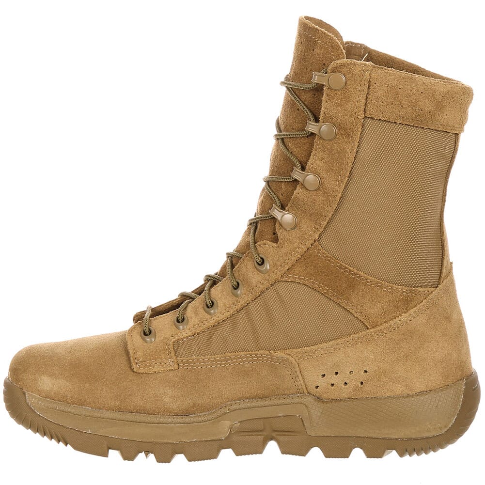 Rocky Men's Lightweight Commercial Military Boots - Coyote Brown