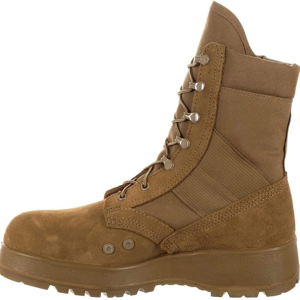 RKC057 Rocky Men's Entry Level Hot Weather Military Boots - Coyote Brown