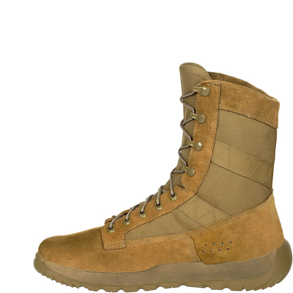 RKC087 Rocky Men's C4R Tactical Military Boots - Coyote Brown