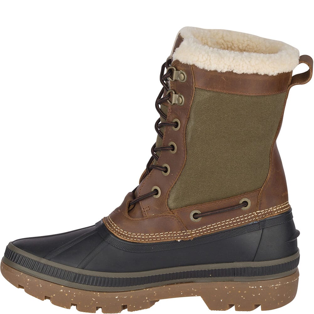 Sperry Men's Ice Bay Tall Pac Boots - Brown/Olive