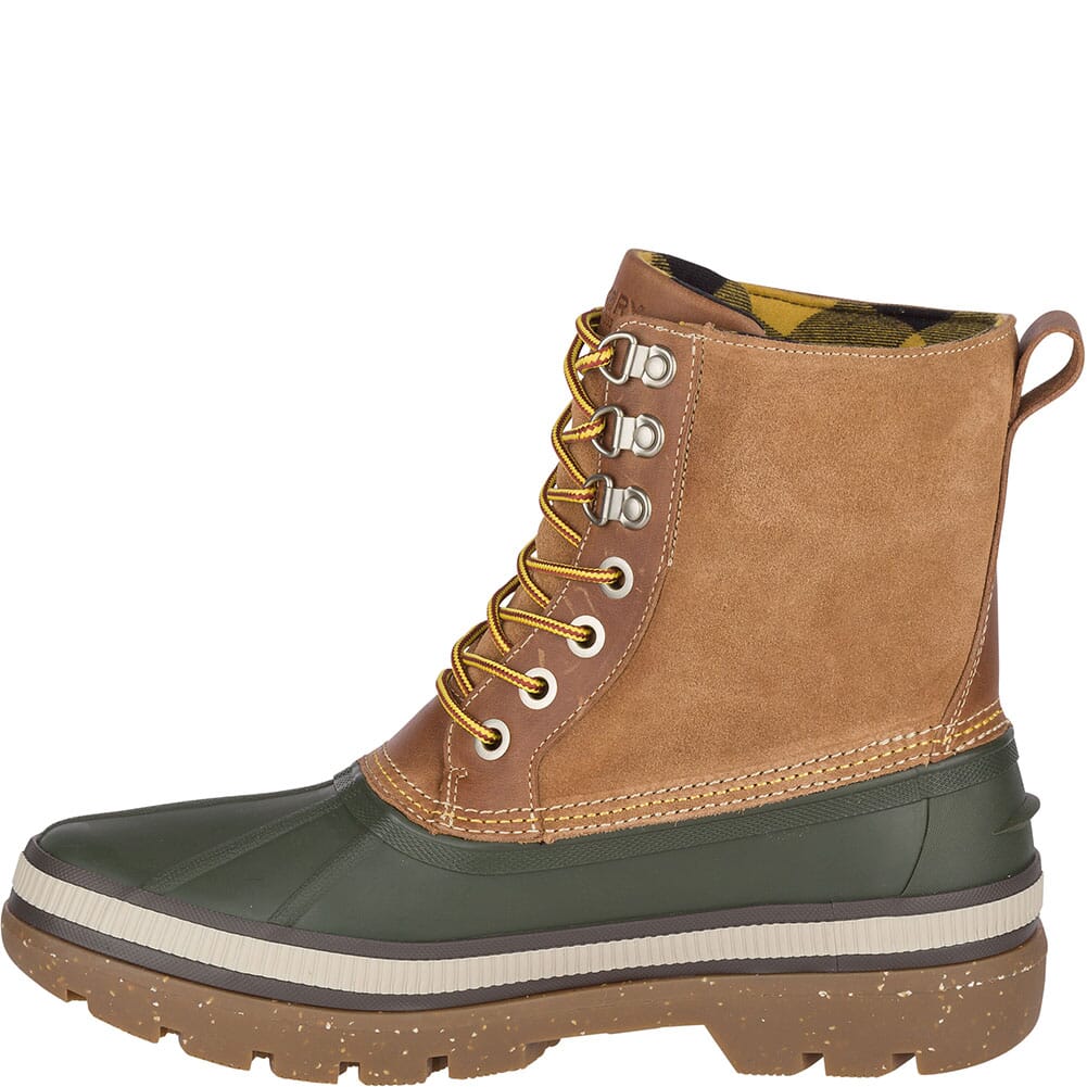 Sperry Men's Ice Bay Tall Pac Boots - Olive/Tan