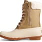 Sperry Women's Saltwater Tall Cozy Leather Duck Boots Birch Left Side