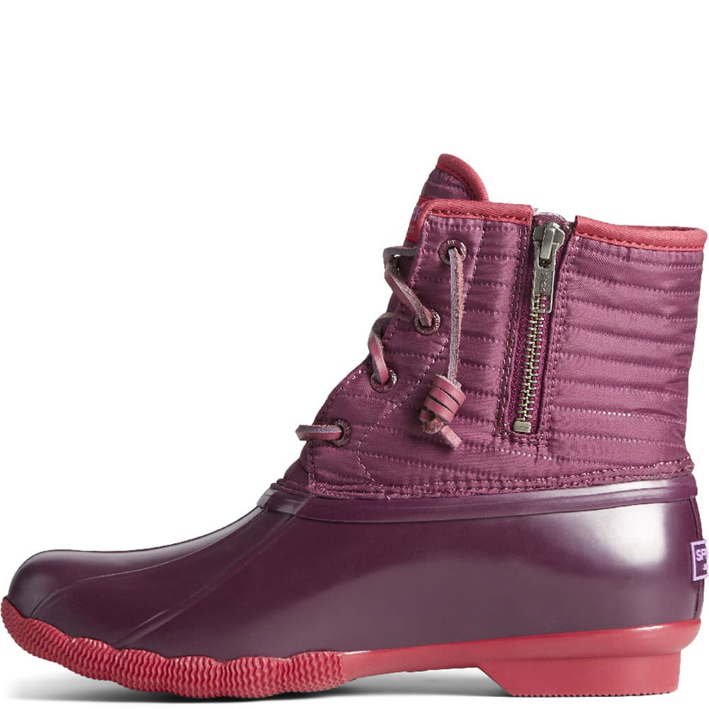 STS86706 Sperry Women's Saltwater Nylon Pac Boots - Persian Red