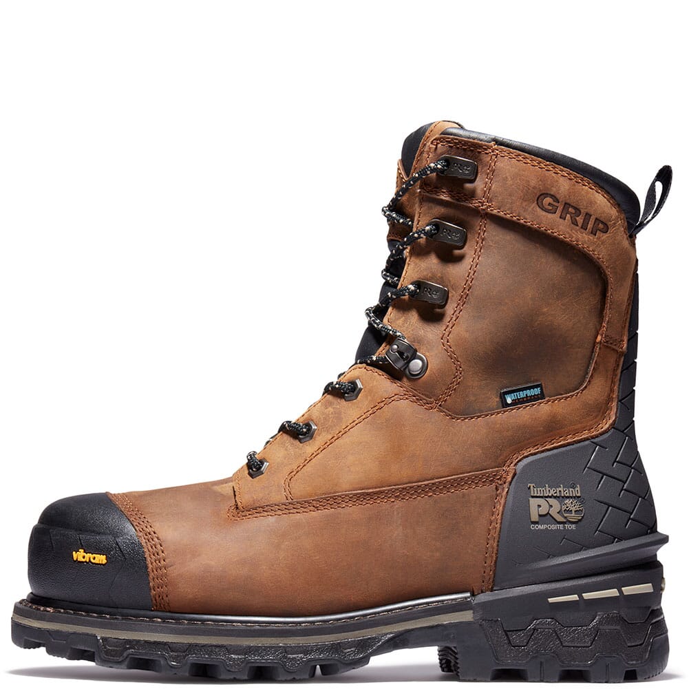 A29TG214 Timberland PRO Men's Boondock HD Safety Boots - Brown