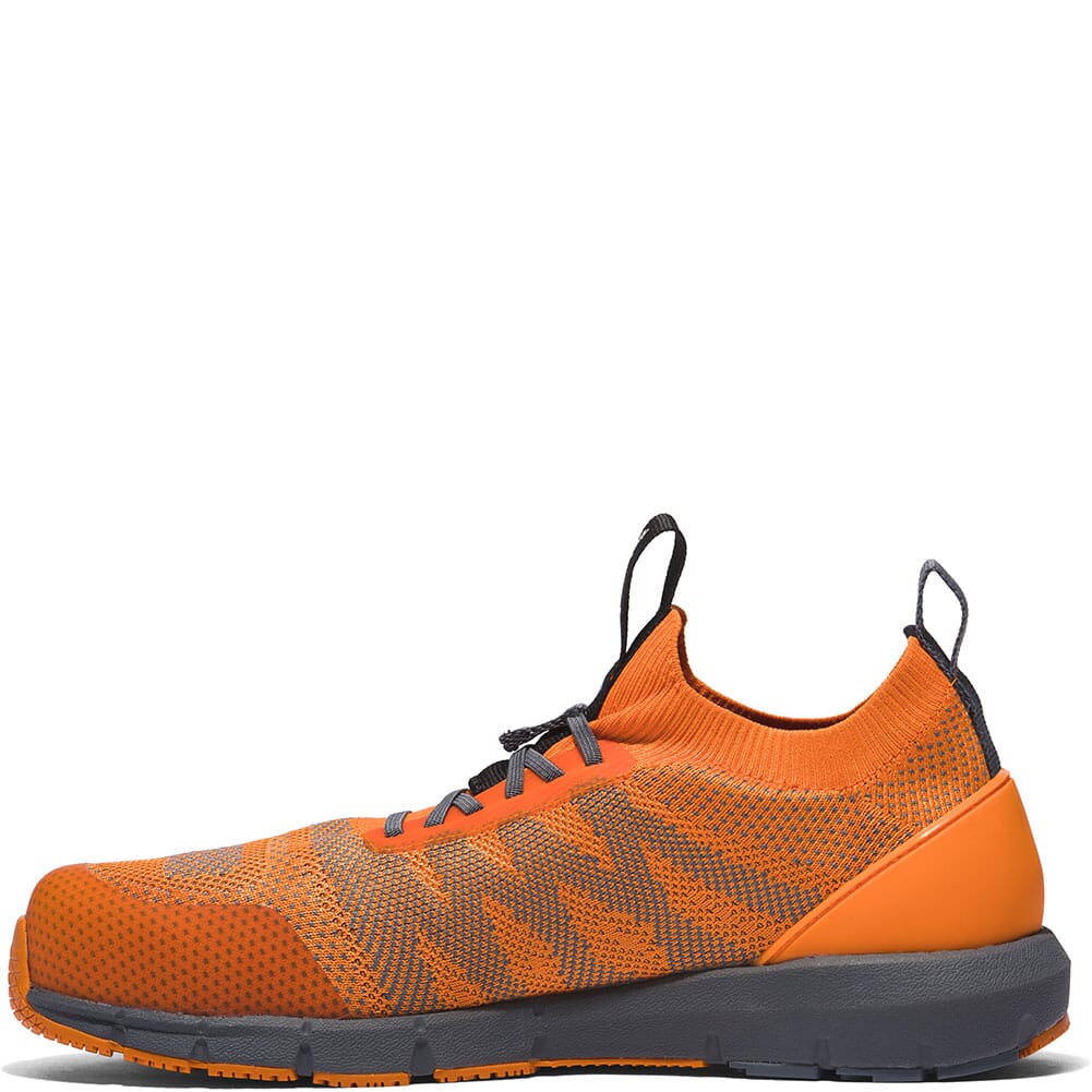 A41XY827 Timberland PRO Men's Radius Knit Safety Shoes - Orange/Grey