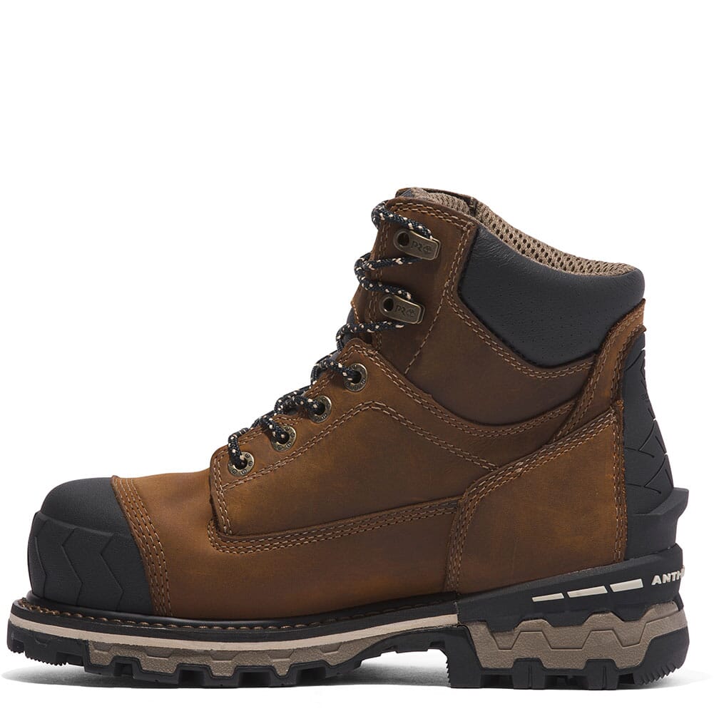 TB0A5R9T214 Timberland PRO Women's Boondock Safety Boots - Brown/Brown