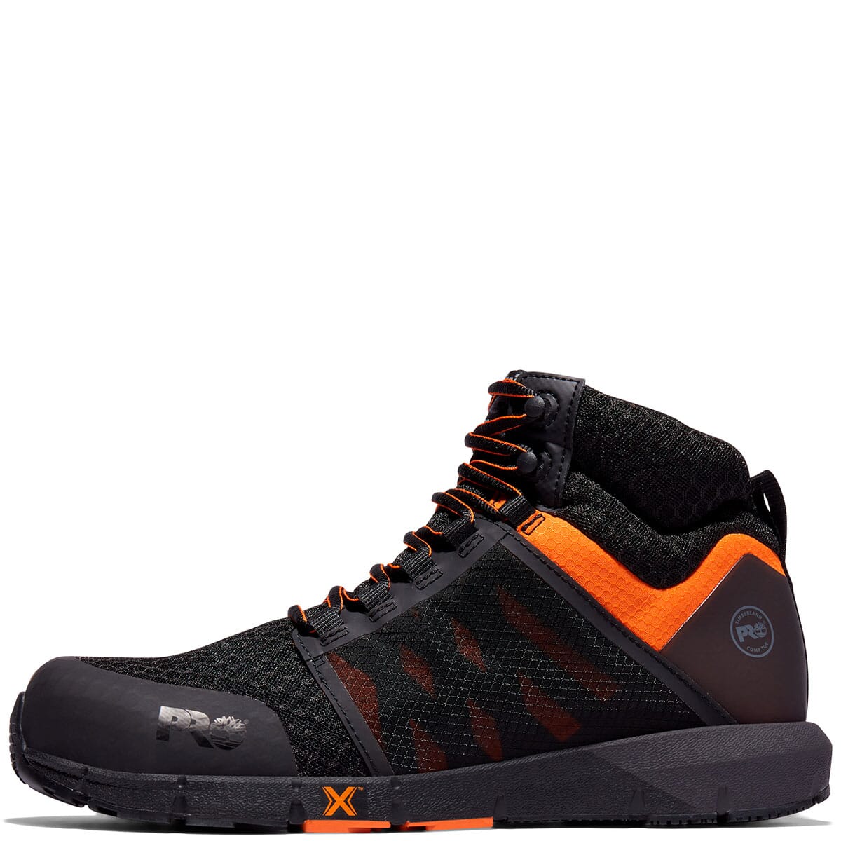 Timberland Pro Men's Radius Safety Boots - Black/Orange