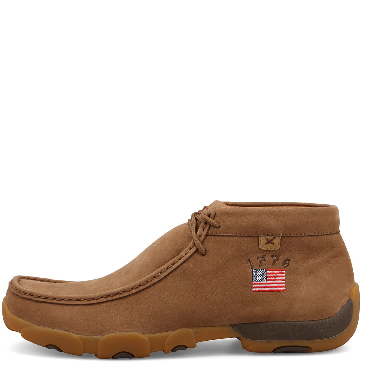 Twisted X Men's Chukka Driving Moc 1776 Casual Shoes - Brown