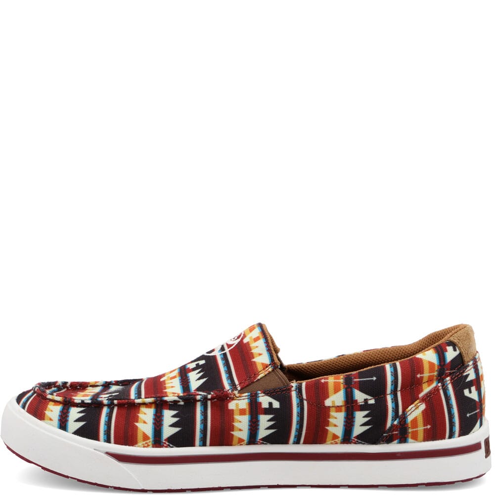 MHYC026 Twisted X Men's Hooey Slip-On Loper Casual Shoes - Totem Multi