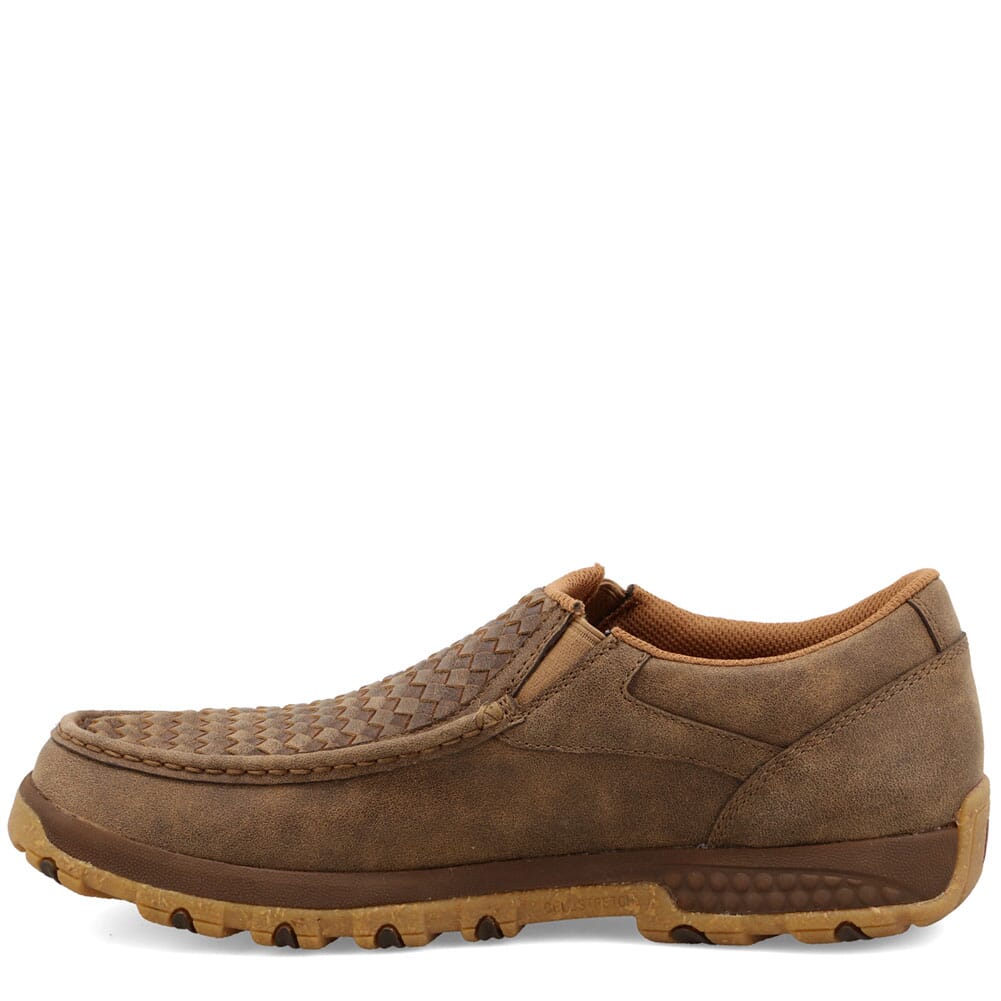 MXC0018 Twisted X Men's Slip-On Driving Casual Moc Shoes - Bomber
