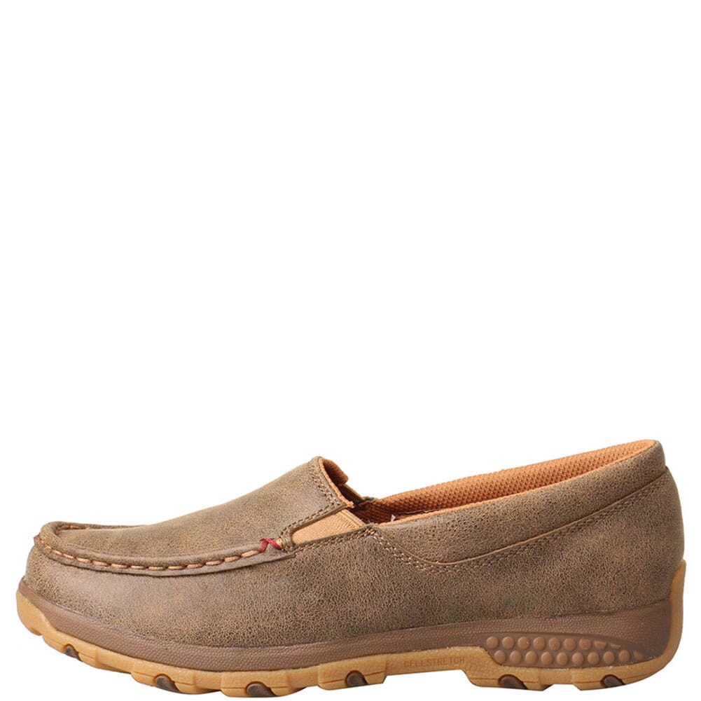 WXC0004 Twisted X Women's Driving Moc CellStretch Casual Slip-On - Bomber