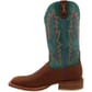 Twisted X Women's Tech X Western Boots Cinnamon/Turqoise Left Side