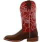 Twisted X Women's Tech X Western Boots Sequoia/Rose Red Left Side
