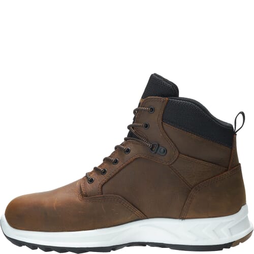 Wolverine Mens 9M ShiftPlus Mid LX WP Work Safety‎ Boots Brown Leather W201156 Wolverine Men main image 4