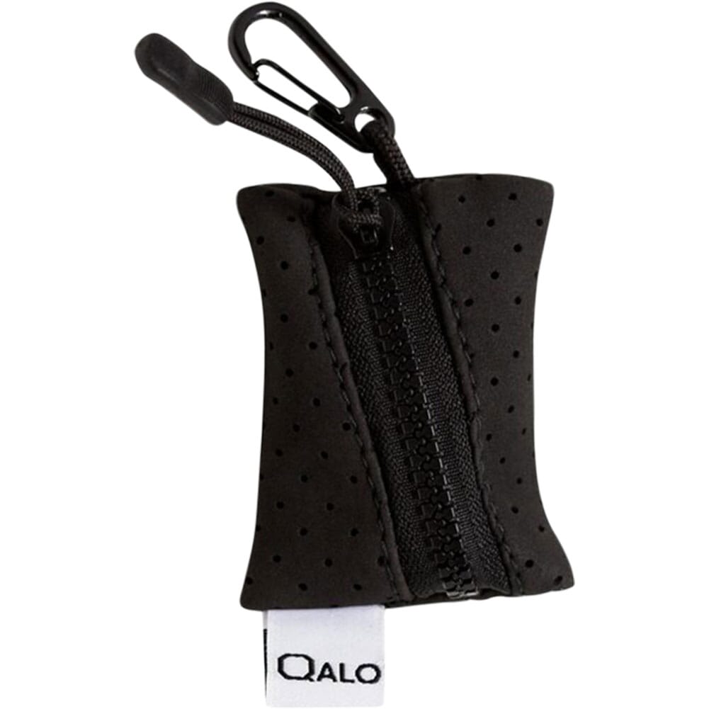 QALO Women's Smoke Grey Perforated Silicone Ring - Smoke Grey