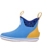XTRATUF Women's Ankle Deck Rubber Boots Light Blue Left Side