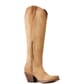 Ariat Women's Laramie Western Boots Distressed Dijon Right Side