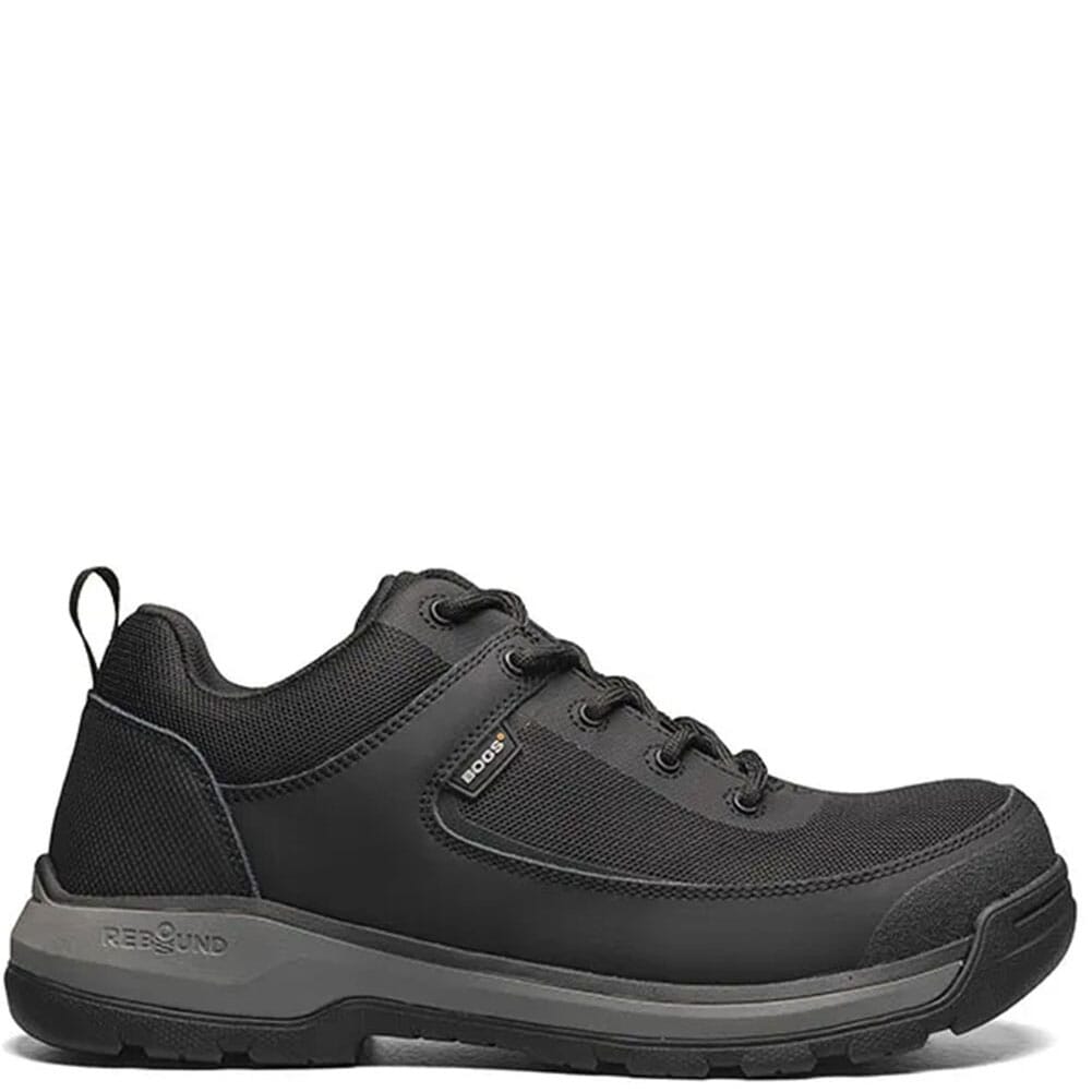 72672CT-009 Bogs Men's Shale Low Safety Shoes - Black