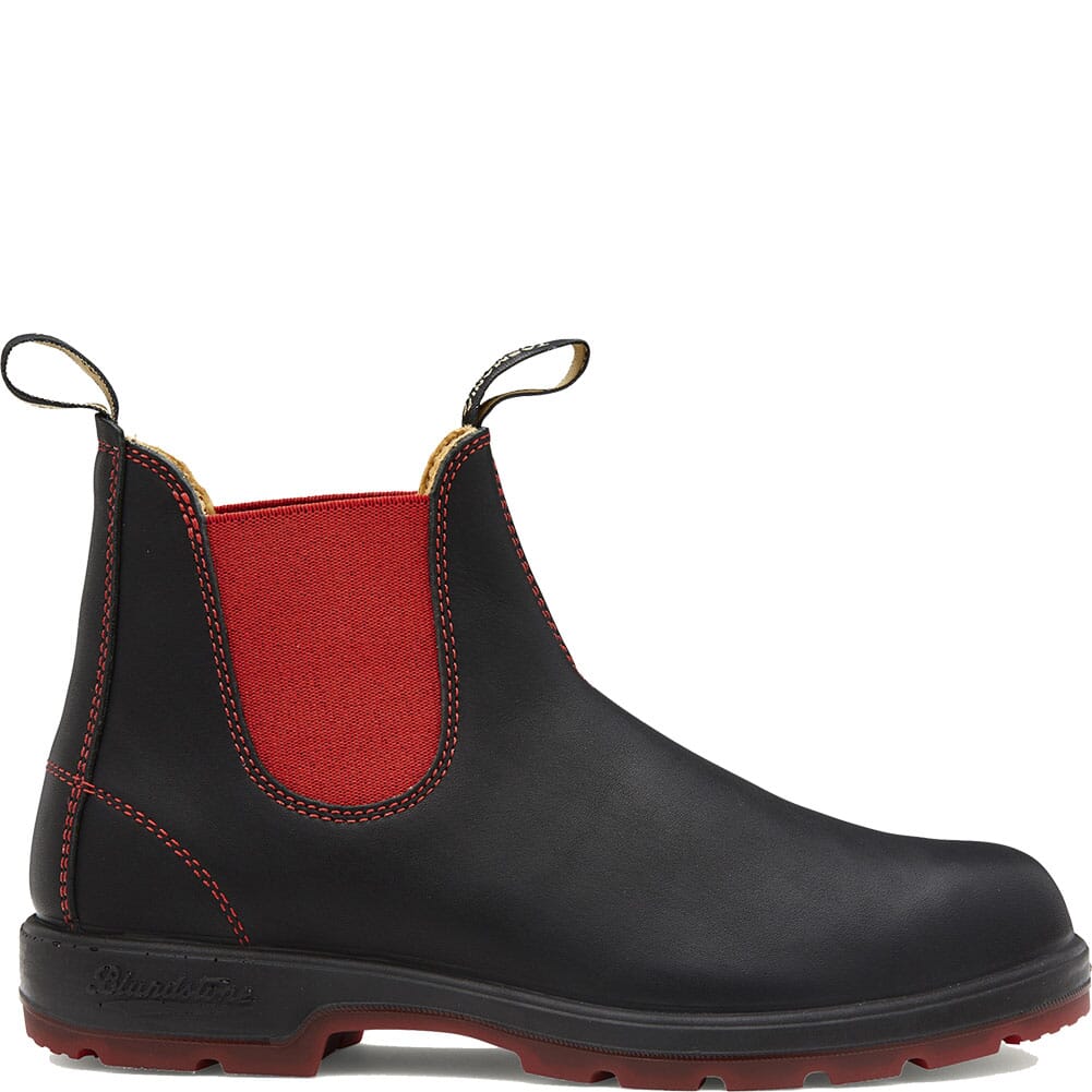 BL1316 Blundstone Men's Classic Chelsea Casual Boots - Black/Red