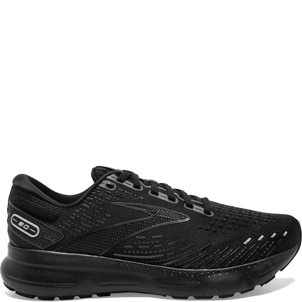 110382-20 Brooks Men's Glycerin 20 Running Shoes - Black