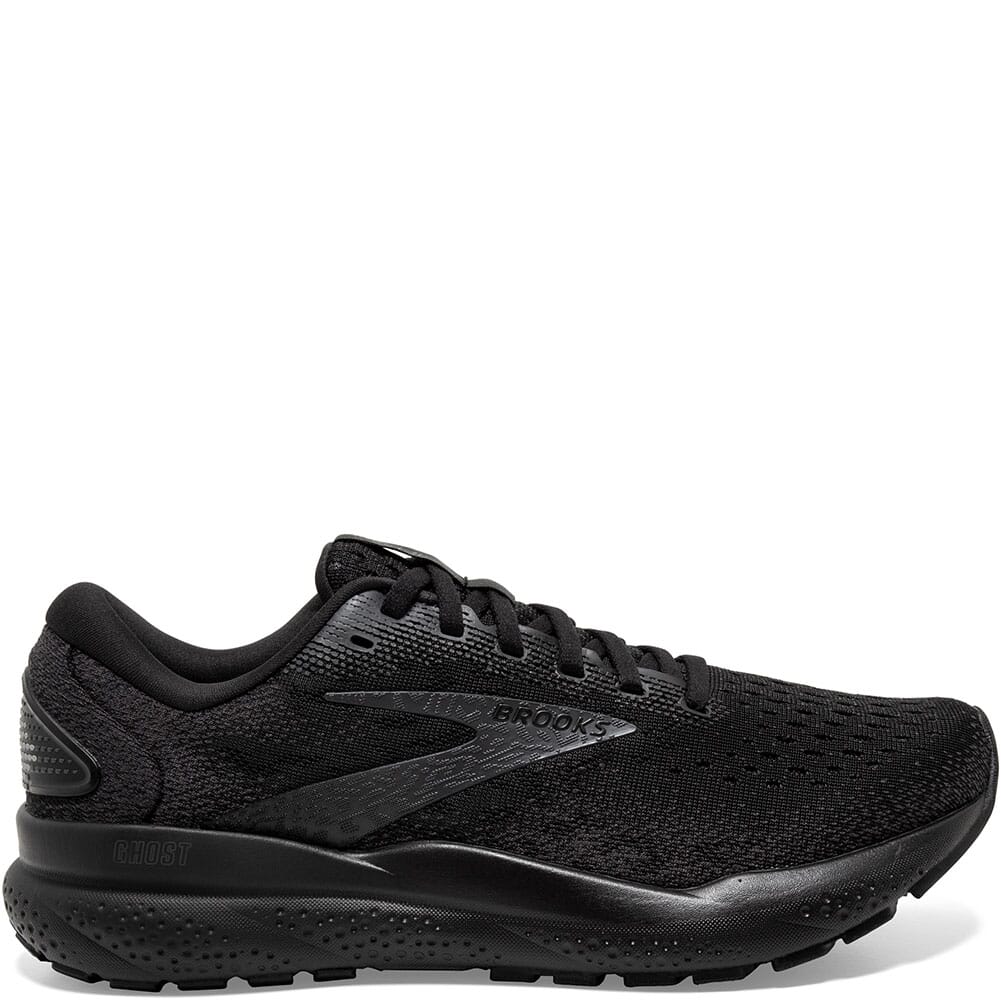 110418-020 Brooks Men's Ghost 16 Athletic Shoes - Black