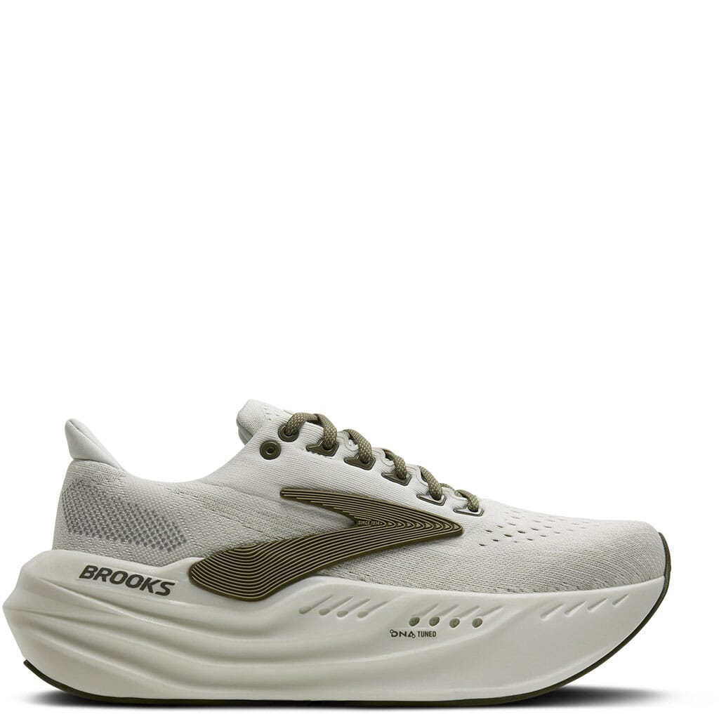 Brooks Men's Glycerin Max Running Shoes - Grey/Dusty Olive/Tea