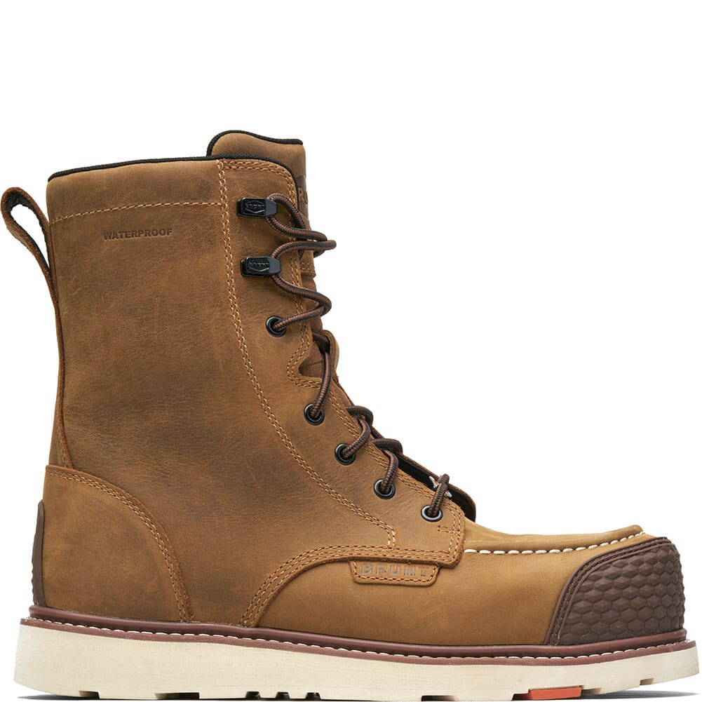 その他 BRUNT first time Brunt Men's Marin Brunt Toe Safety Boots - Brown | elliottsboots