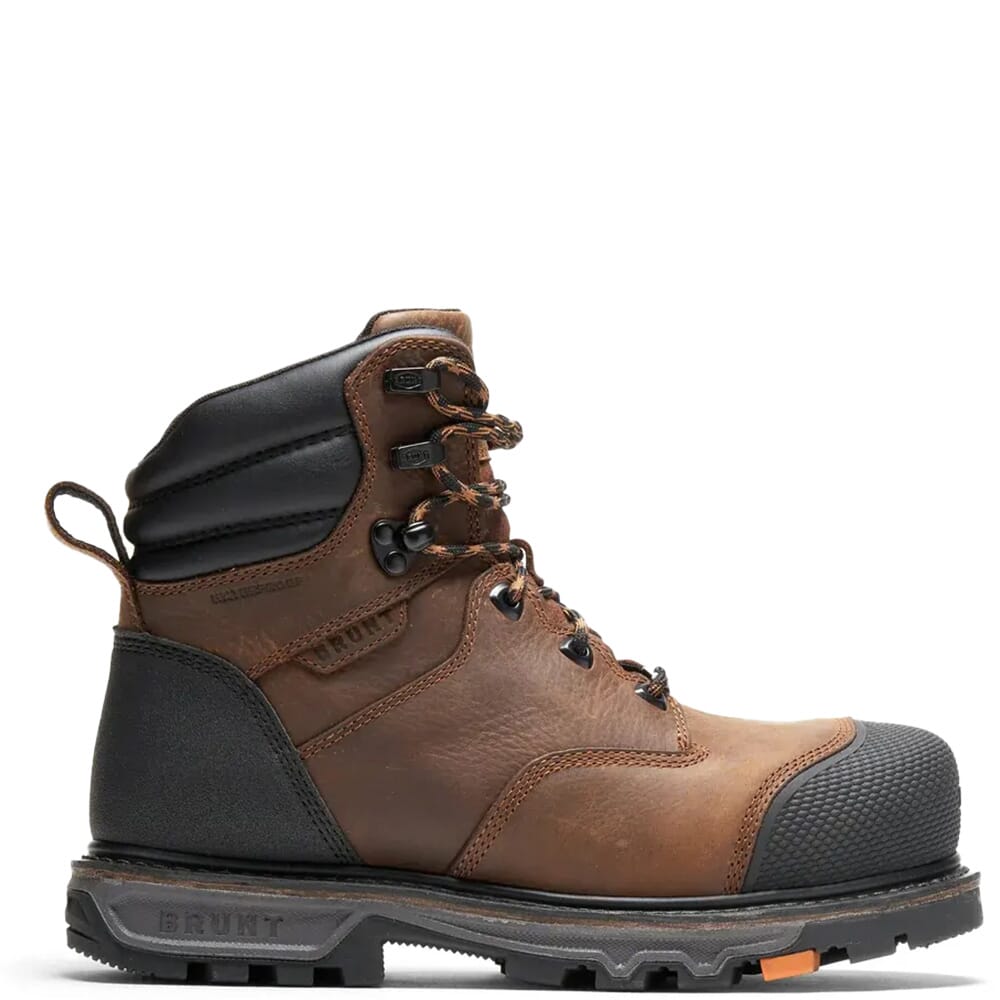 Brunt Men's Mulder WP CT EH Safety Boots - Brown | elliottsboots