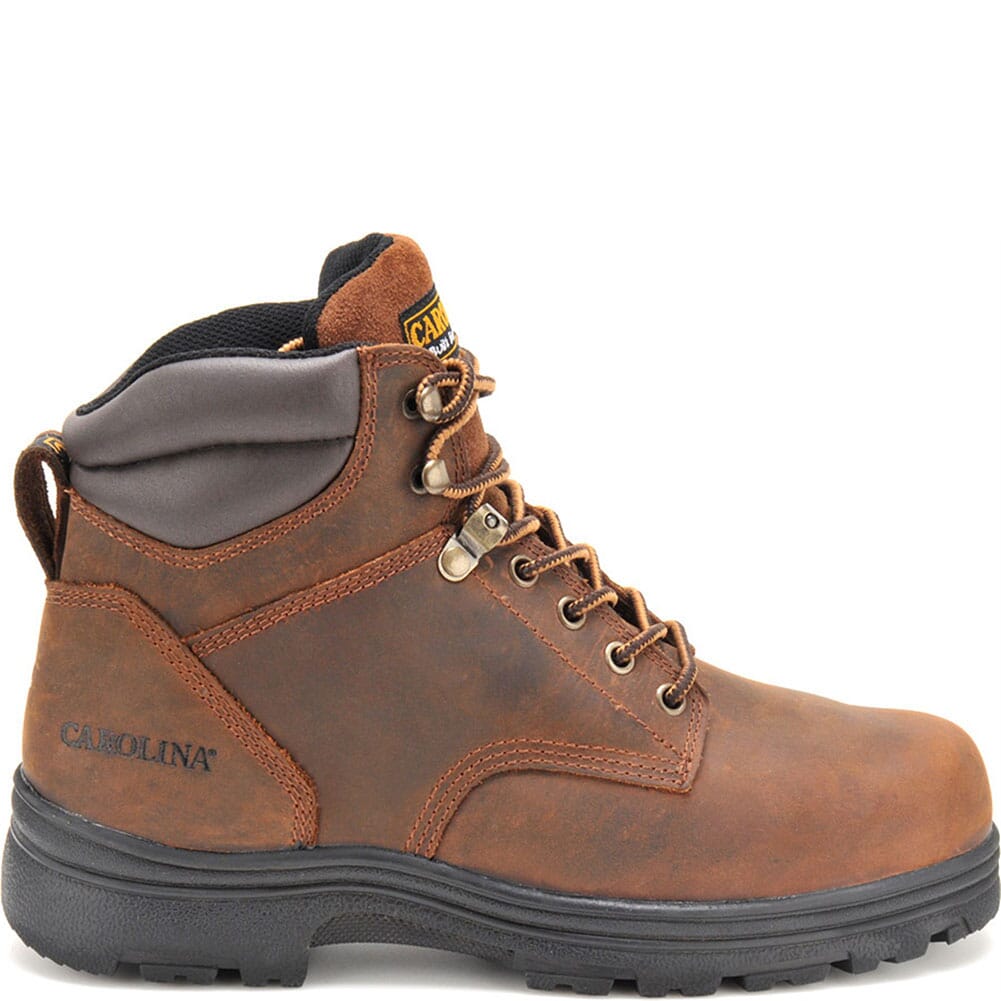 Carolina Men's Waterproof Safety Boots - Brown
