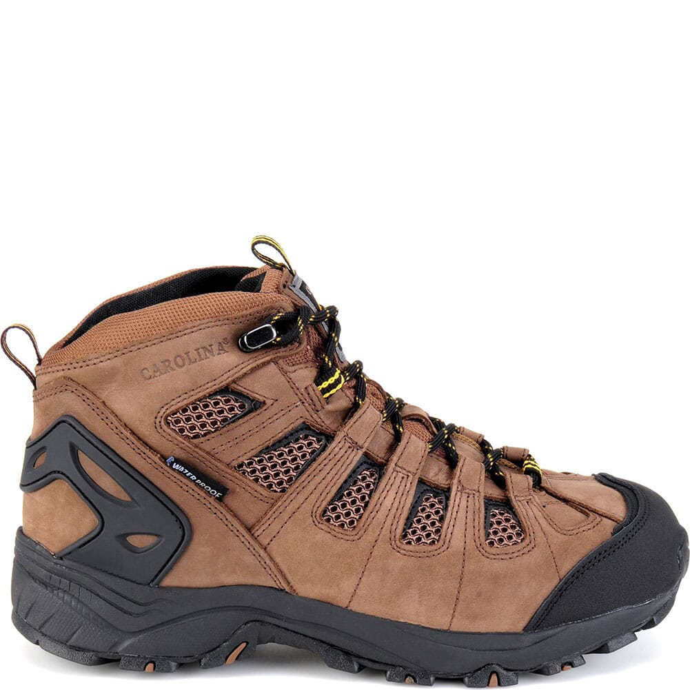 Carolina Men's WP 4x4 Hiker Work Boots - Dark Brown