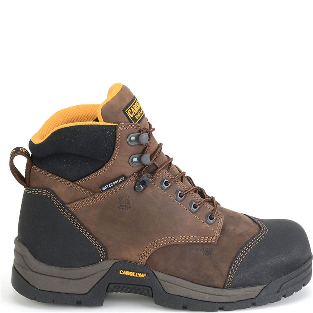 Carolina Men's ESD Waterproof Safety Boots - Brown