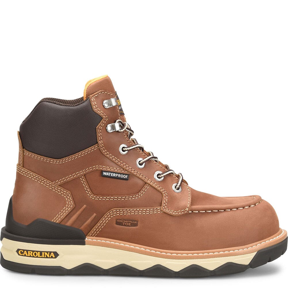 CA7834 Carolina Men's Guardian Safety Boots - Logos Beeswax