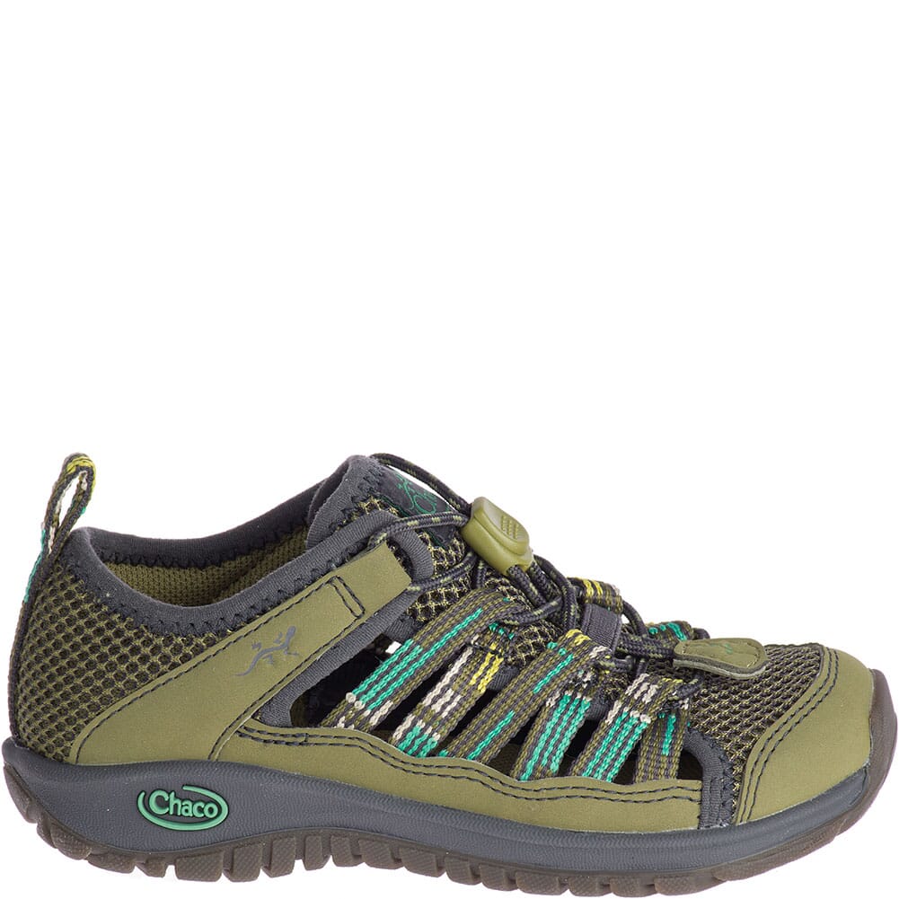 Chaco Kid's Outcross 2 Sandals - Green